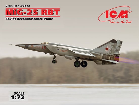 MiG-25RBT Soviet Reconnaissance Plane