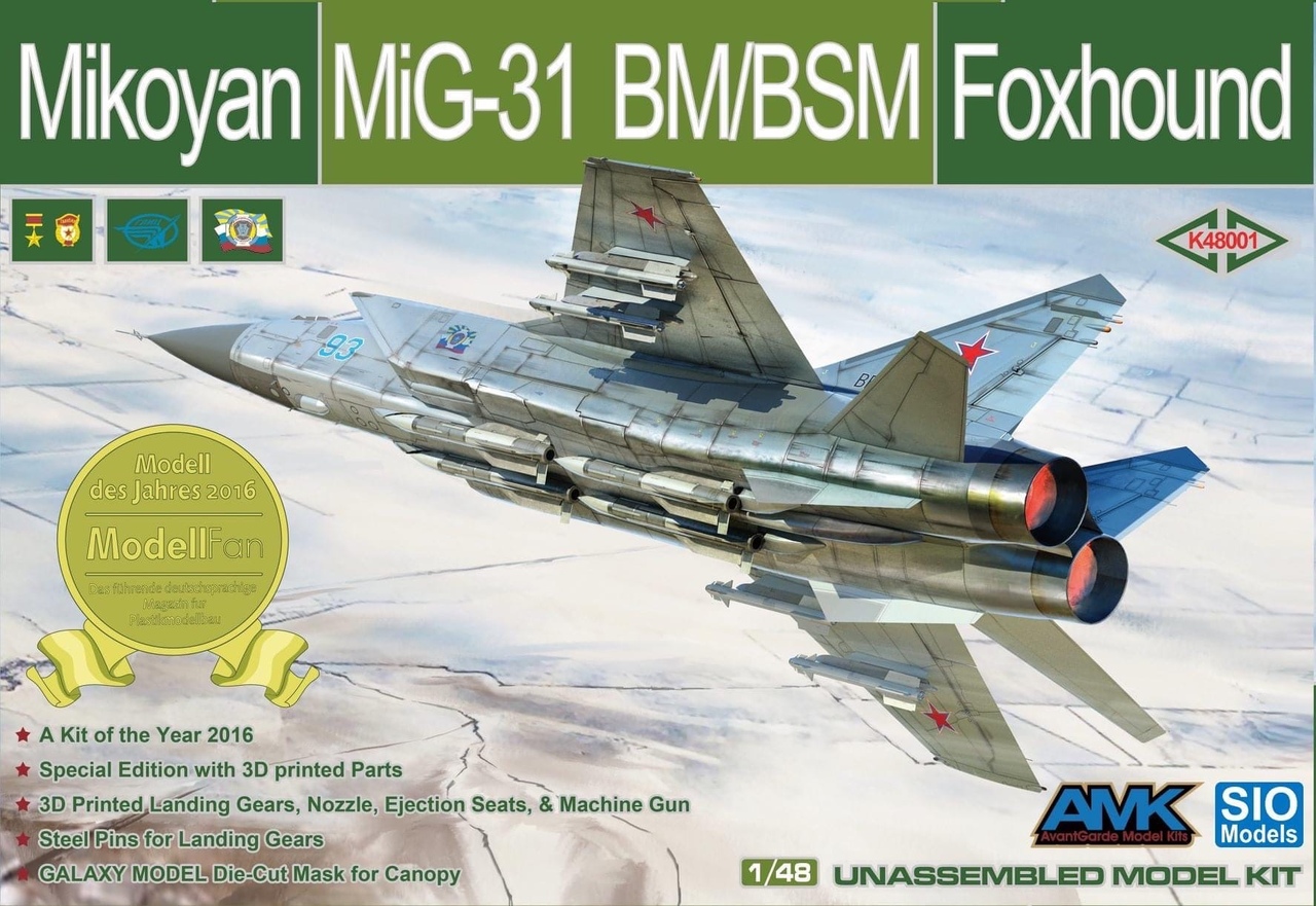 MiG-31BM/BSM Foxhound 