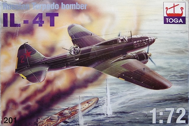 Russian Torpedo Bomber Il-4T