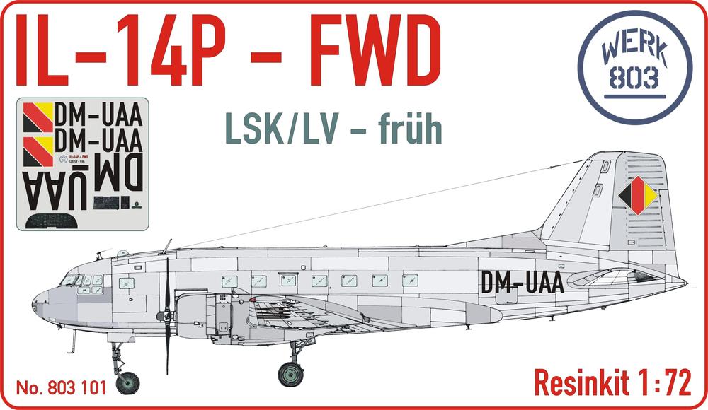 Ilyushin Il-14P - FWD LSK/LV früh 