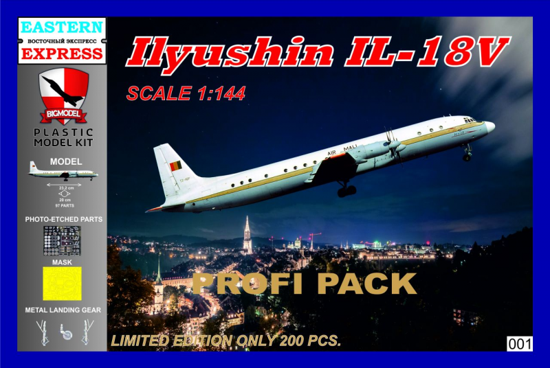 Ilyushin Il-18V Air Mali  profipack 
