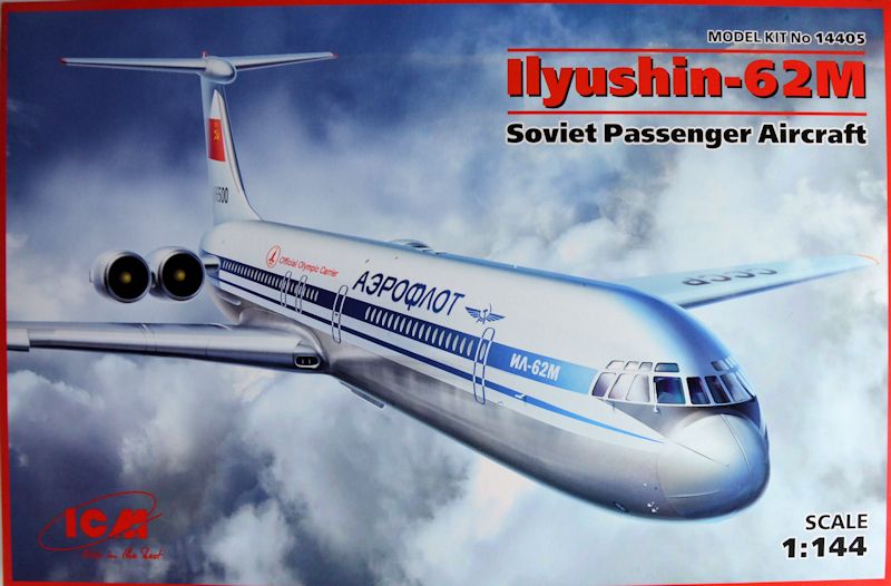 Ilyushin-62M Soviet Passenger Aircraft 