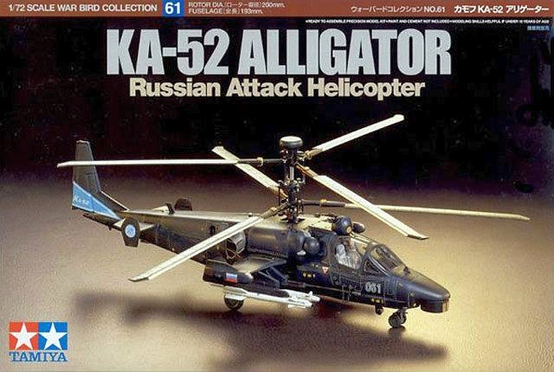 KA-52 Alligator Russian Attack Helicopter