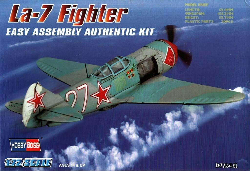 La-7 Fighter Easy Assembly 
